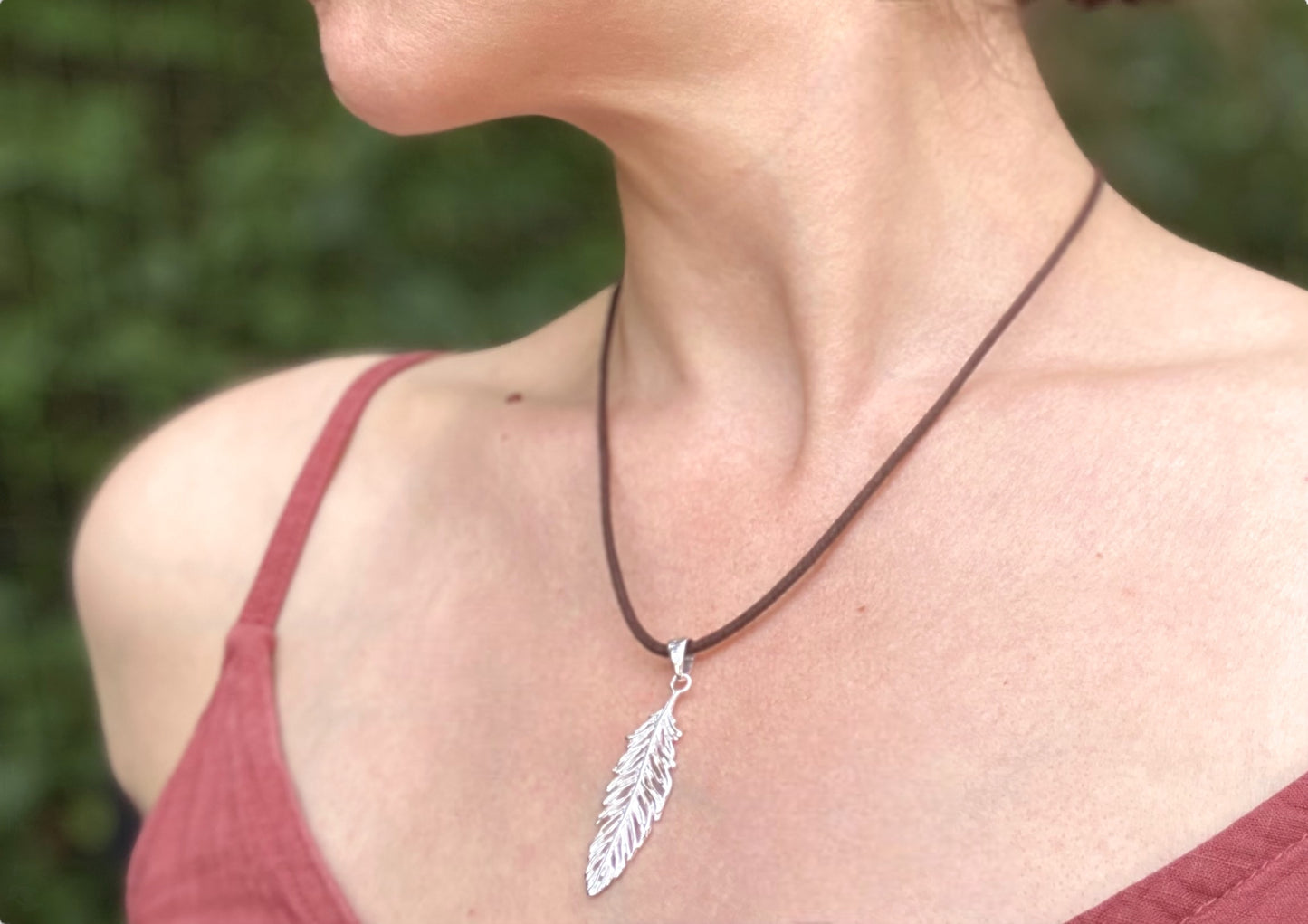 Anhänger „Daria“ Feder